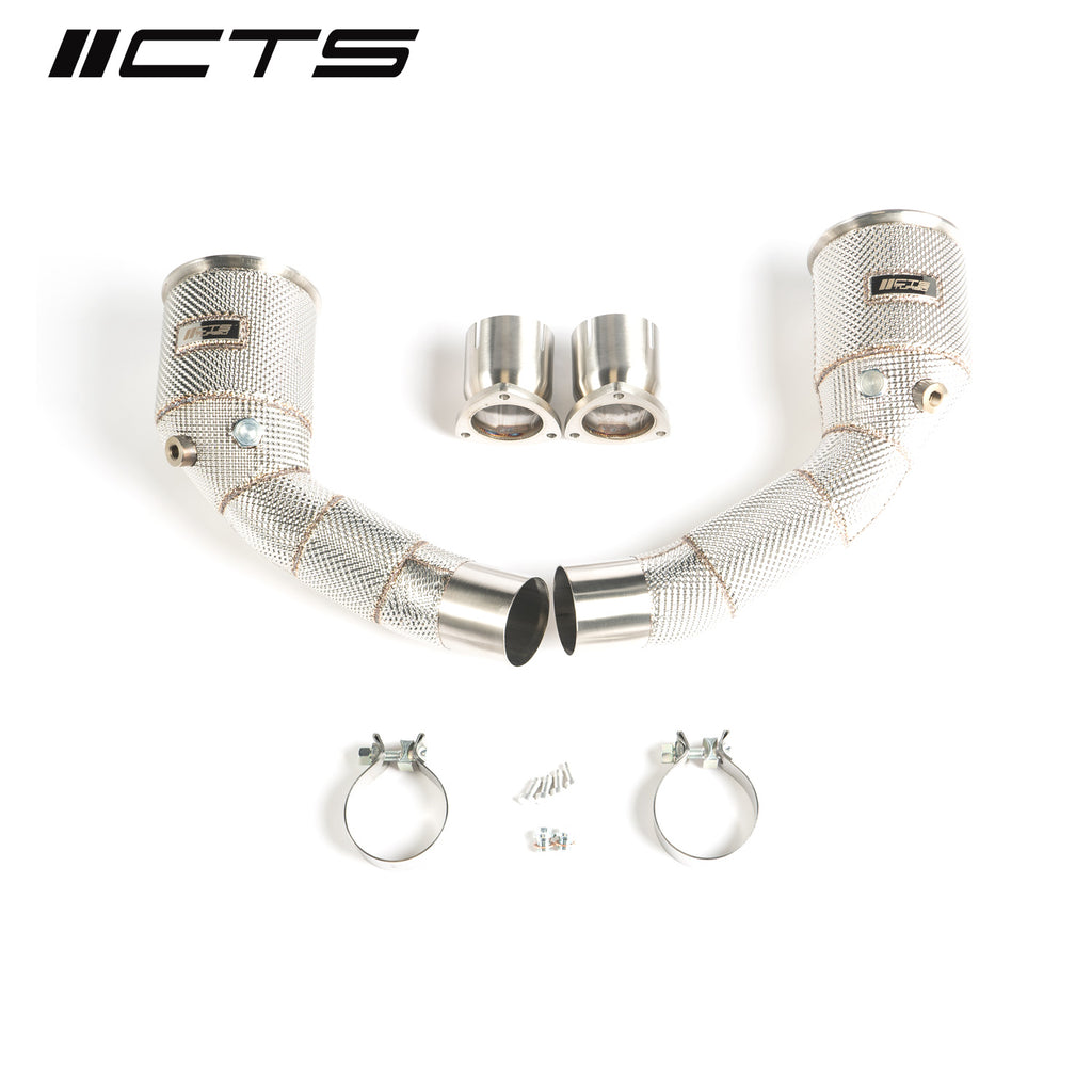 CTS Turbo Race Downpipe - Audi RS6/RS7 (C8) - Eurosport Performance