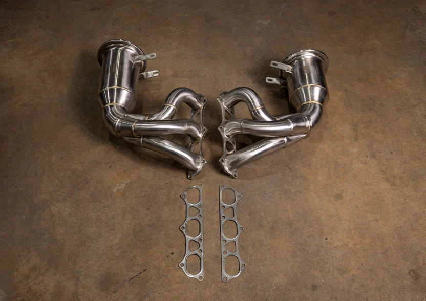 Valvetronic Designs 400 Cell Catted Downpipe - Porsche 992 GT3 / GT3 RS