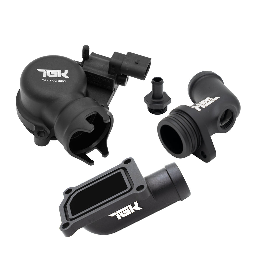 TGK Motorsport Audi 4.0T Coolant Shutoff Delete Piping Kit