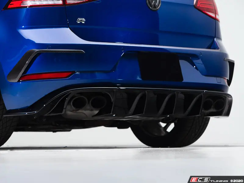 ECS Tuning Gloss Black Rear Diffuser - VW MK7.5 Golf R - Eurosport Performance