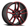 Konig Myth - Gloss Black W/ Red Tinted Clearcoat