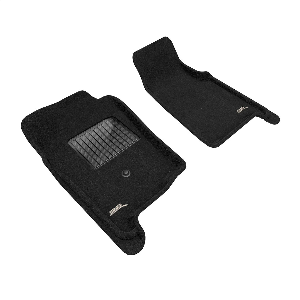 Tapis de sol élégants 3D MAXpider pour Porsche Cayenne 2023 / Porsche Cayenne Coupé 2021-2023 - Noir