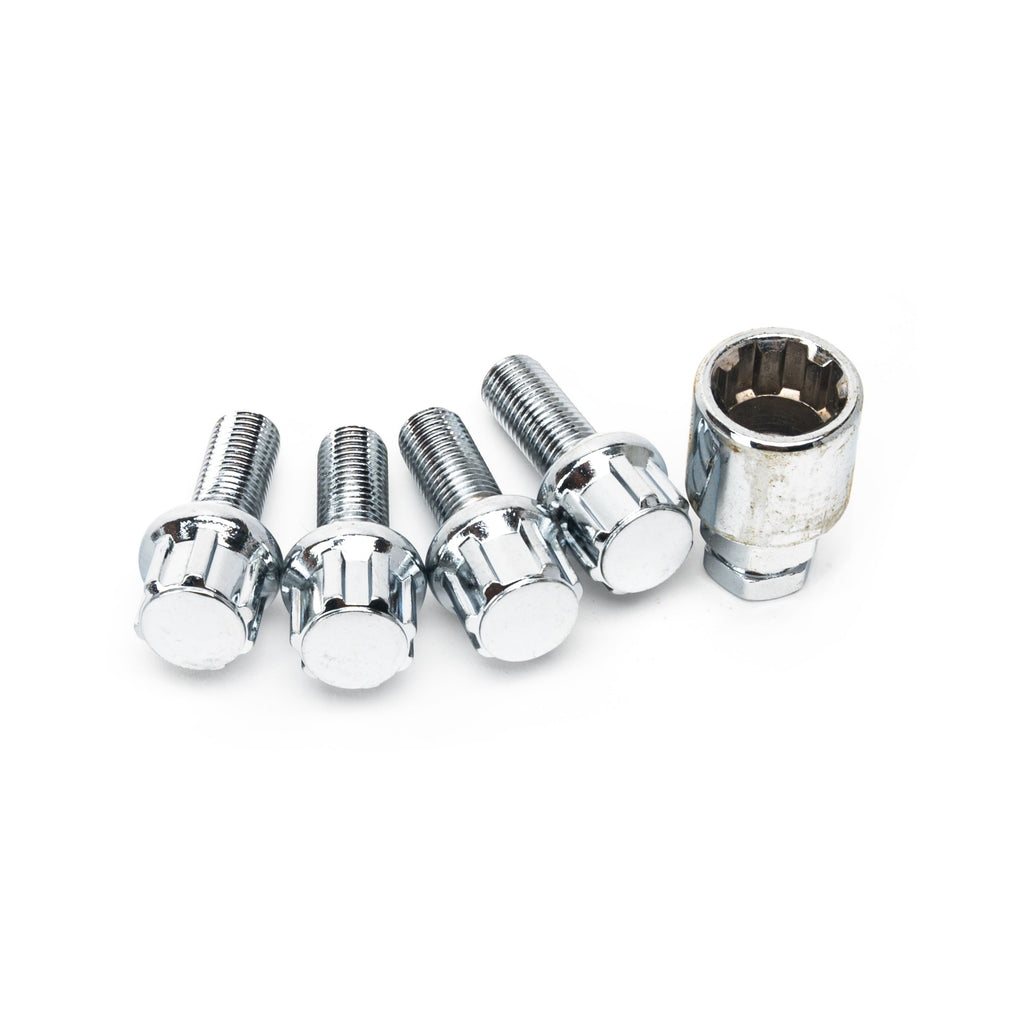 BFI Wheel Lock Kit 12mm - Ball Seat (Silver)