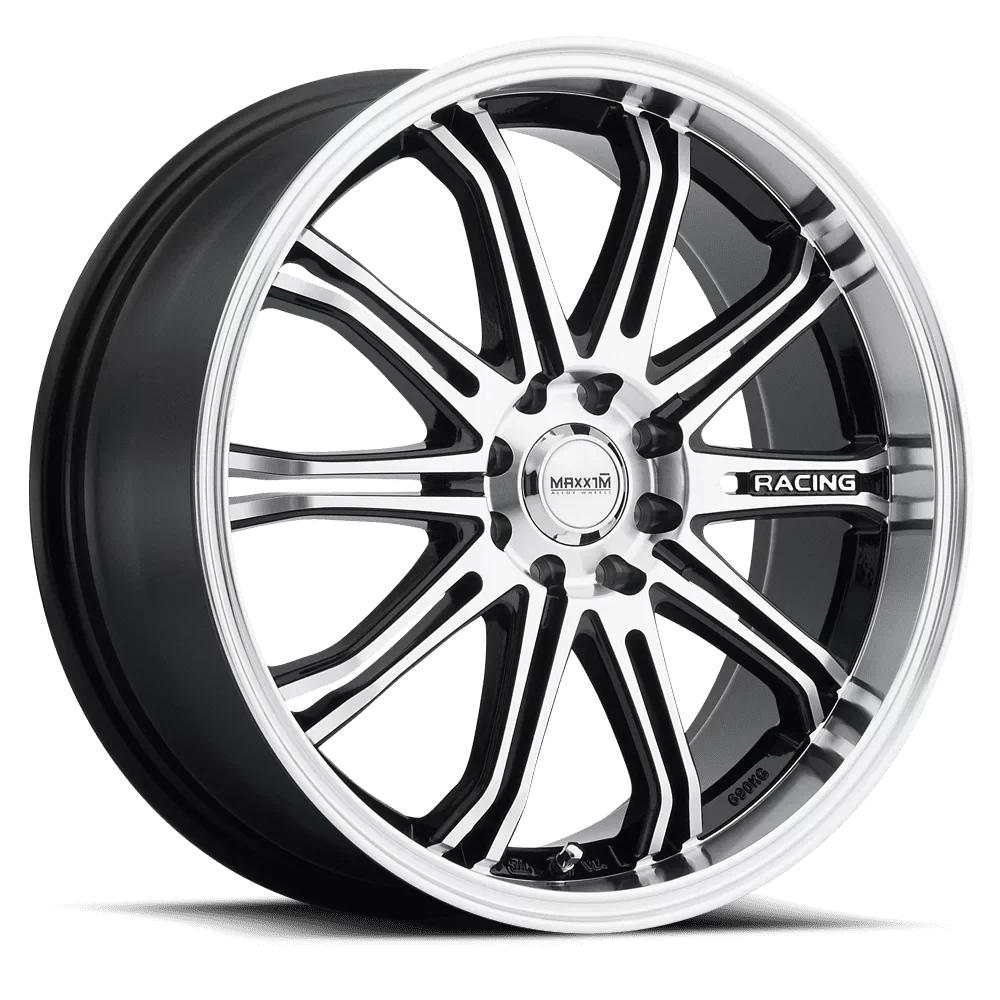 Konig Ferris - Gloss Black W/ Machined Face & Lip