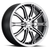 Konig Ferris - Gloss Black W/ Machined Face & Lip