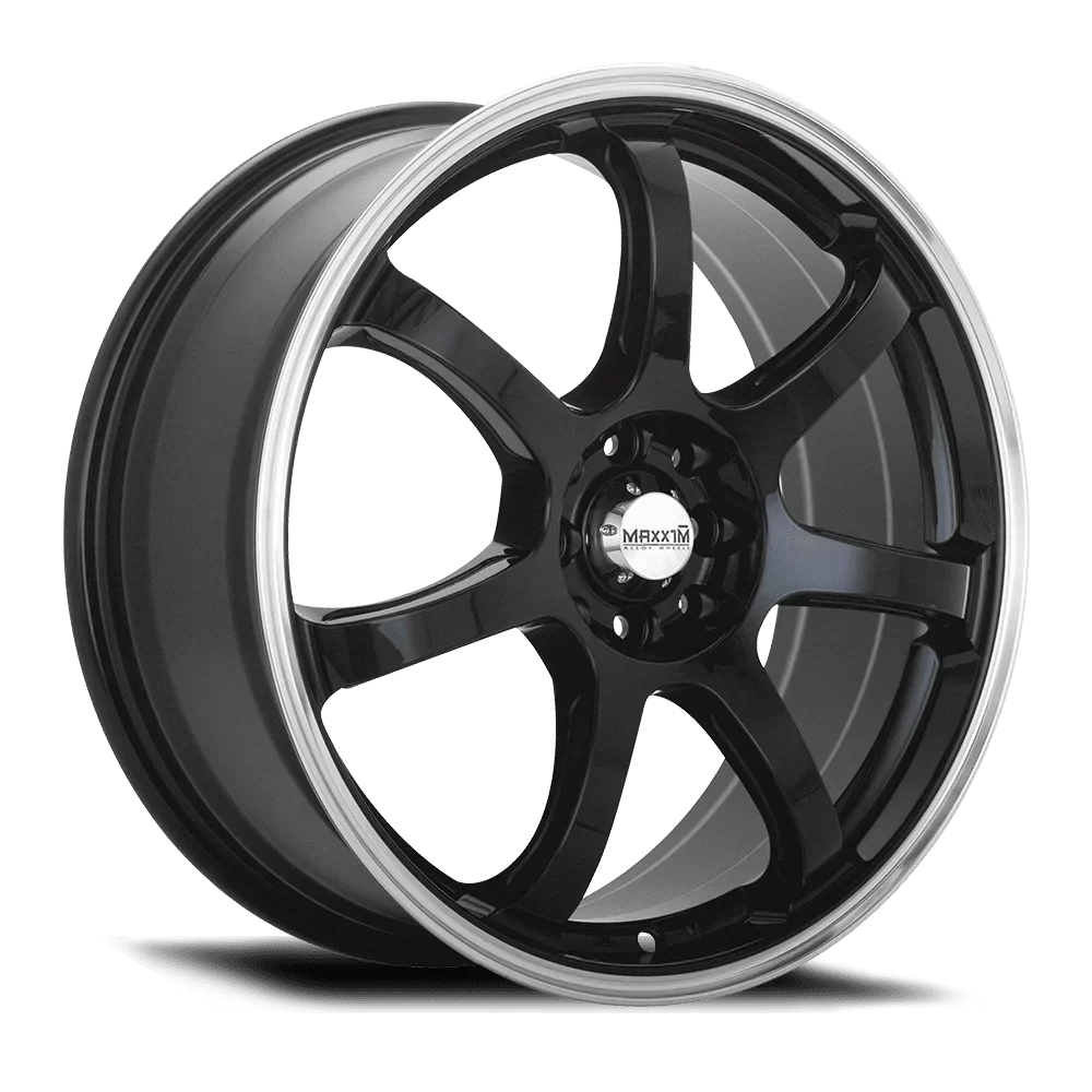 Konig Knight - Gloss Black W/ Machined Lip