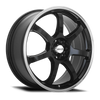 Konig Knight - Gloss Black W/ Machined Lip