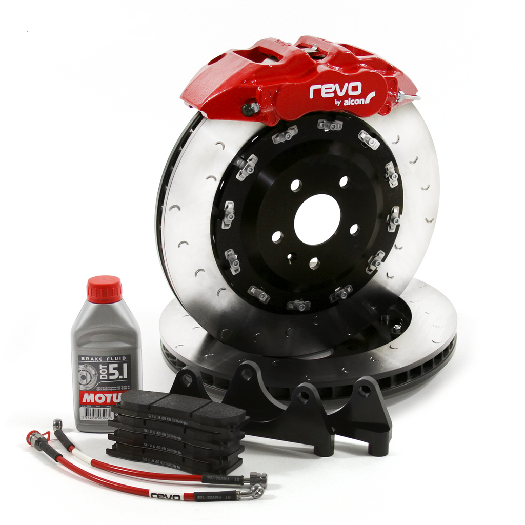 Revo Performance Big Brake Kit (Red) - Audi A4/S4 & A5/S5 B9 (355x32mm) - Eurosport Performance