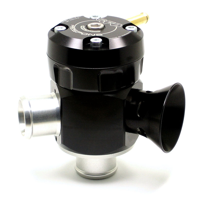 GFB T9025 Respons TMS Universal (25mm inlet- 25mm outlet) Blow off valve or BOV with GFB TMS advantage. Adjustable venting bias system diverter valve.