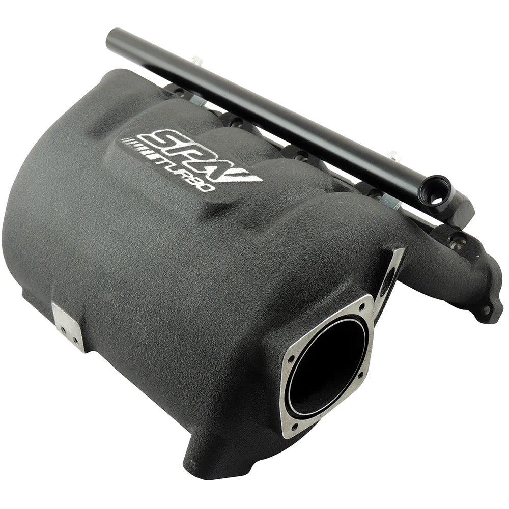 Collecteur d'admission en aluminium SPA Performance avec rampe d'injection (noir) - VW 07K 2.5L