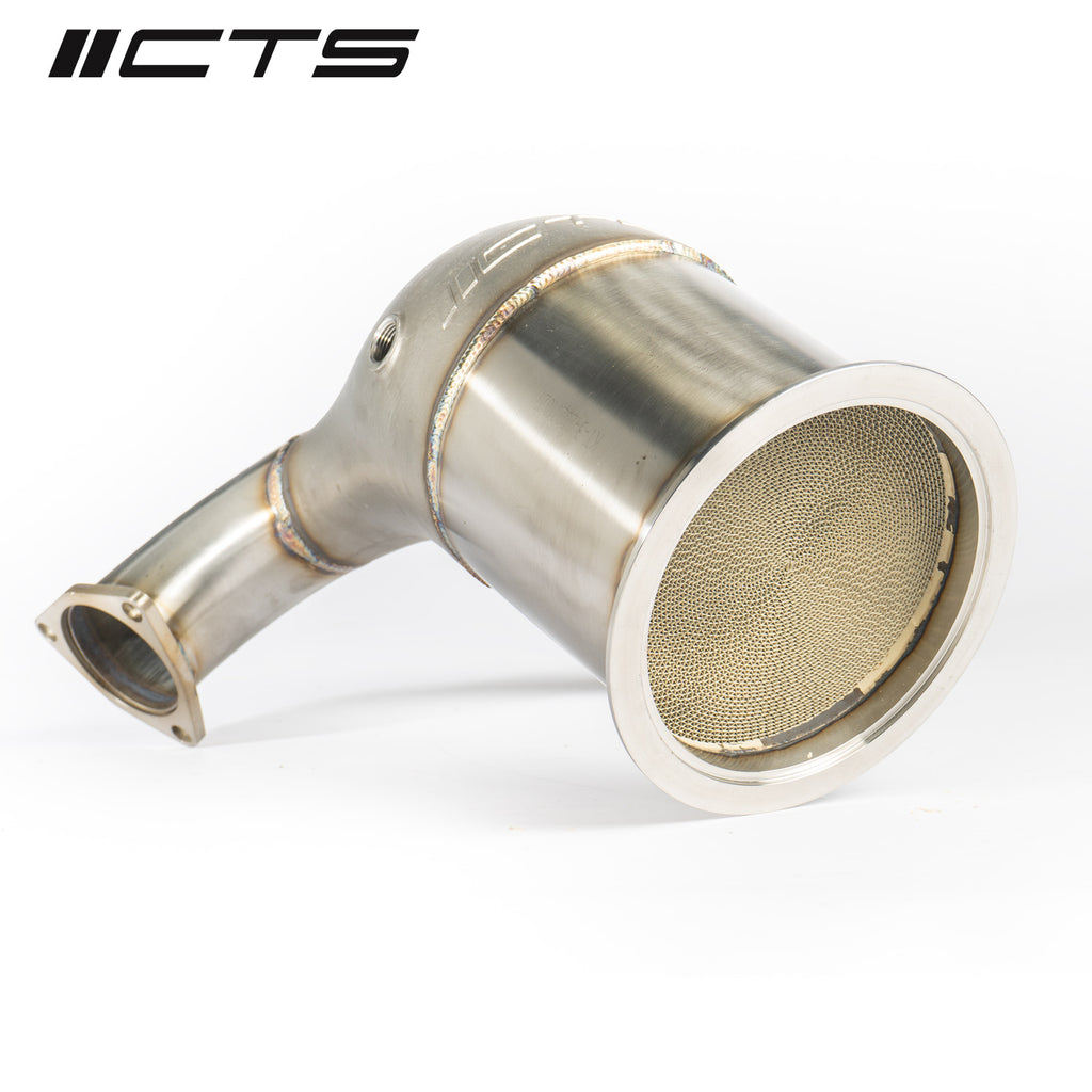 CTS Turbo High-Flow Catalytic Converter - Audi S4/S5 B9 3.0T EA839 (2018+)