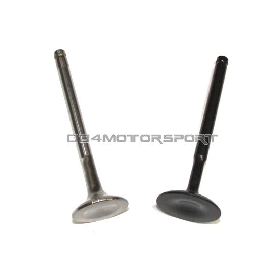 034Motorsport High Flow Valve Pair, Audi I5 20V, .5mm Oversize, Stainless Intake, Inconel Exhaust