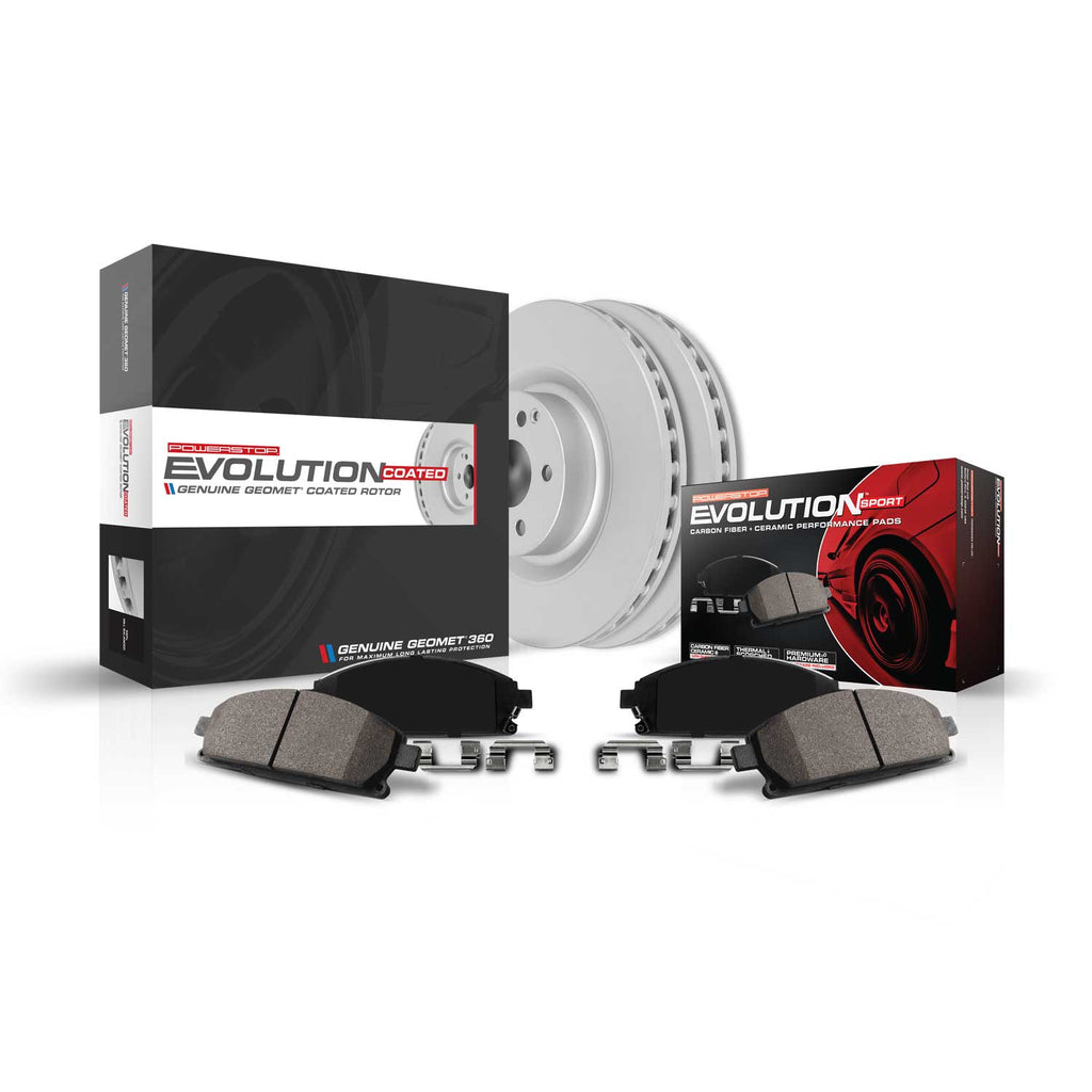 PowerStop 01-06 BMW 330Ci Rear Z23 Evolution Sport Coated Brake Kit