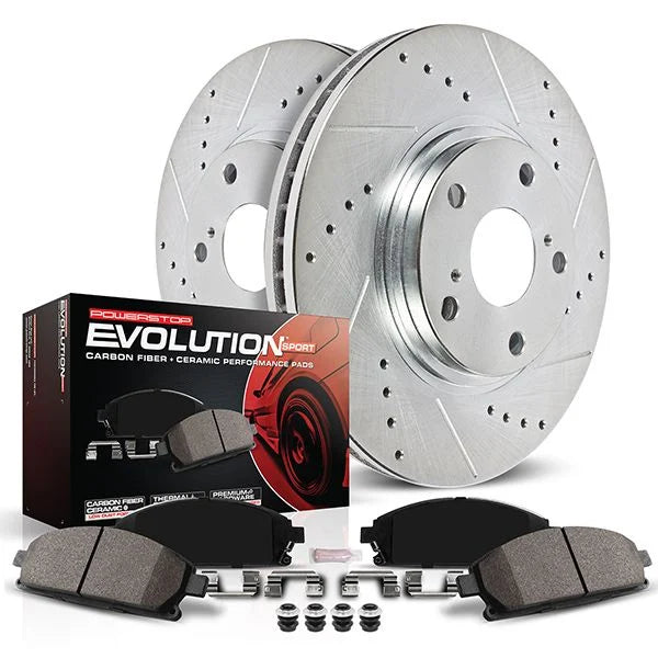 PowerStop 00-03 Mercedes-Benz ML55 AMG Front Z23 Evolution Sport Brake Kit