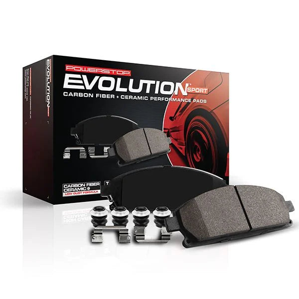 PowerStop 01-05 BMW 330Ci Rear Z23 Evolution Sport Brake Pads w/Hardware