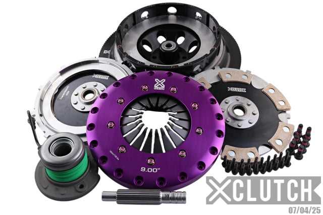 XClutch Stage 5 - 9.0" Twin Disc Rigid Ceramic Clutch Kit - Ford Mustang GT (2018)