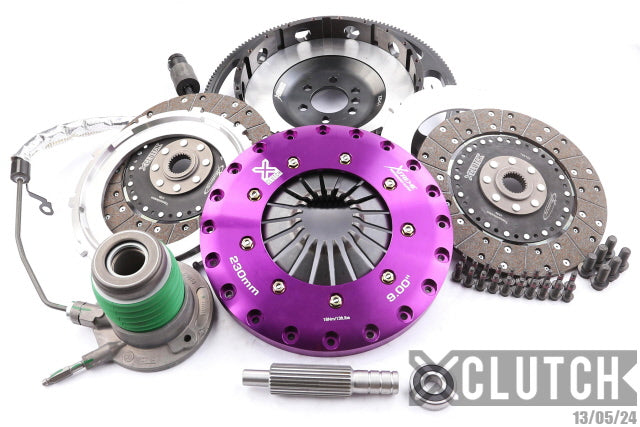 XClutch Stage 4 - Twin Disc Rigid Organic Clutch Kit - Chevrolet Camaro Z 28 (2014)