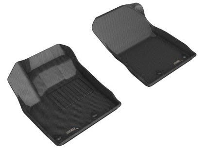 3D MAXpider Nissan Rogue 21-22 Kagu 1st & 2nd Rows - Black