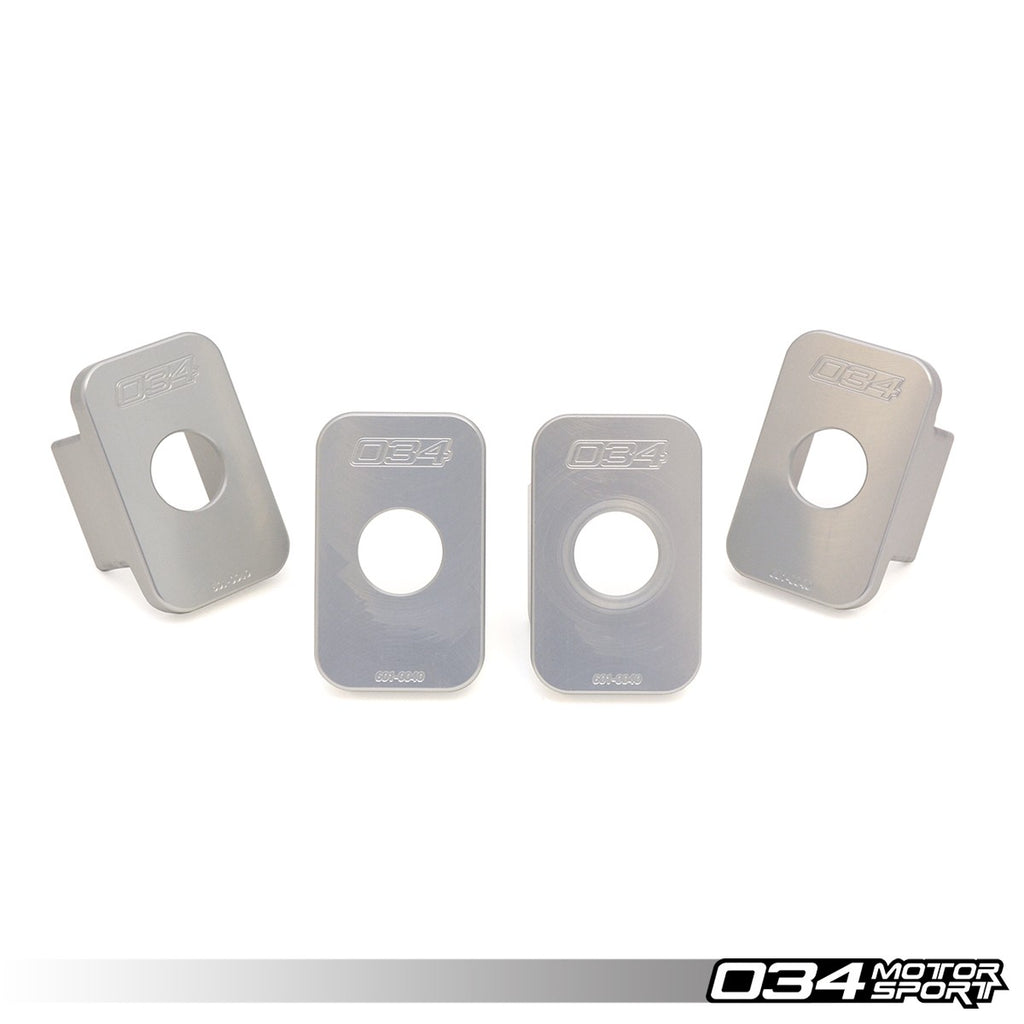 034Motorsport Rear Subframe Mount Insert Kit, 8J/8P Audi TT/TTS/TTRS & A3/S3/RS3 Quattro, MkV/MkVI Volkswagen R32 & Golf R