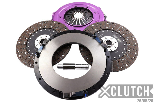 XClutch 10.5" Twin Rigid Organic Multi-Disc Service Kit
