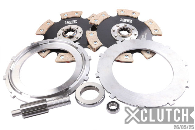XClutch 9" Twin Rigid Ceramic Multi-Disc Service Kit