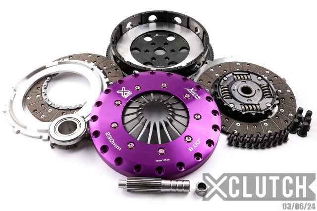 XClutch Stage 4 - Twin Disc Sprung Organic Clutch Kit - Mazda 6 Mazdaspeed (2006) / Mazda 3 Mazdaspeed (2007)