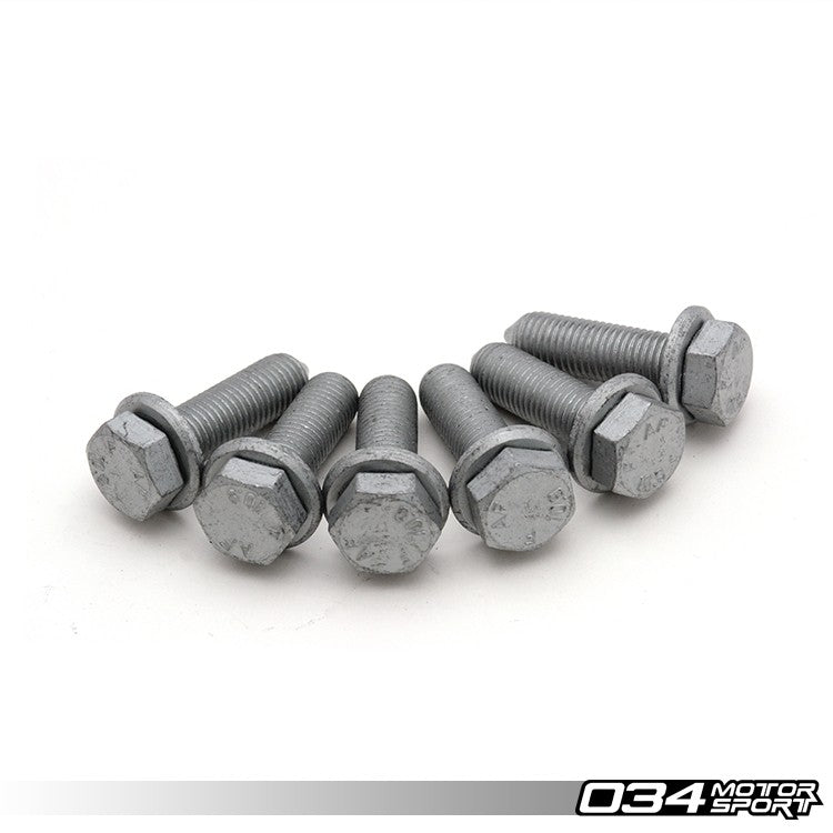 034Motorsport X-Brace Stretch Bolt Subframe Hardware Kit for B8 (Pre-Facelift) Models