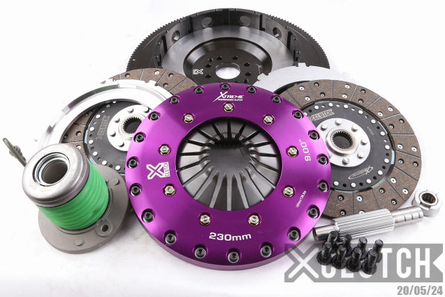 XClutch Stage 4 - Twin Disc Rigid Organic Clutch Kit - Ford Mustang Shelby Gt500 (2007)