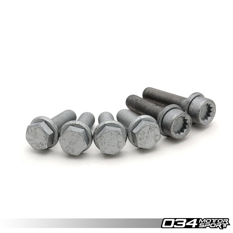 034Motorsport X-Brace Stretch Bolt Subframe Hardware Kit for B8.5 (Facelift) Models