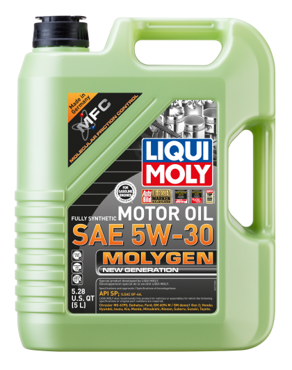 LIQUI MOLY 5L Molygen New Generation Motor Oil SAE 5W30