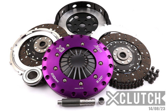 XClutch Stage 4 - Twin Disc Rigid Organic Clutch Kit - Mazda 6 Mazdaspeed (2006) / Mazda 3 Mazdaspeed (2007)