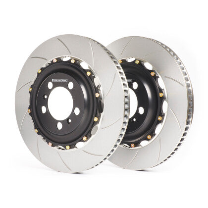 GiroDisc 2-Piece Front Slotted 380mm Rotors BMW M2/M3/M4 G8X (excl. CCM)