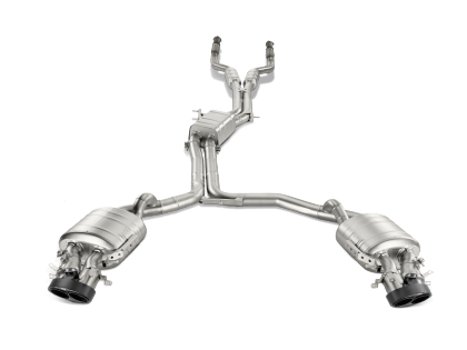 Akrapovič Evolution Line Titanium Cat-Back Exhaust System w/ Carbon Tips - Audi RS7 (C7)