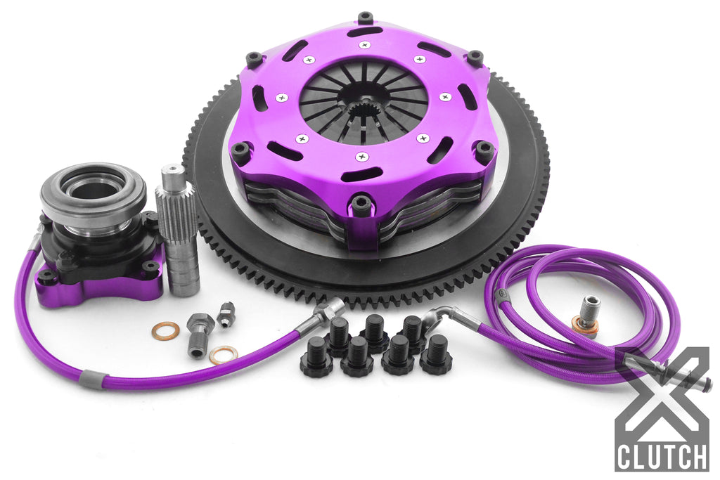 XClutch Stage 5 - 7.25" Twin Disc Rigid Ceramic Clutch Kit - Mitsubishi Lancer Evolution (2003-05) / Mitsubishi Lancer Evolution Mr (2005) & more