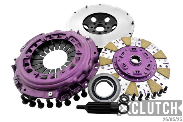 XClutch Stage 2 - Cushioned Ceramic Clutch Kit - Toyota Supra Twin Turbo (1993-96)