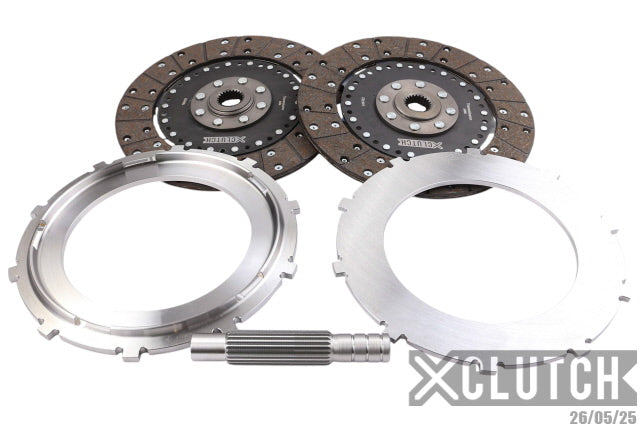 XClutch 9" Twin Rigid Organic Multi-Disc Service Kit