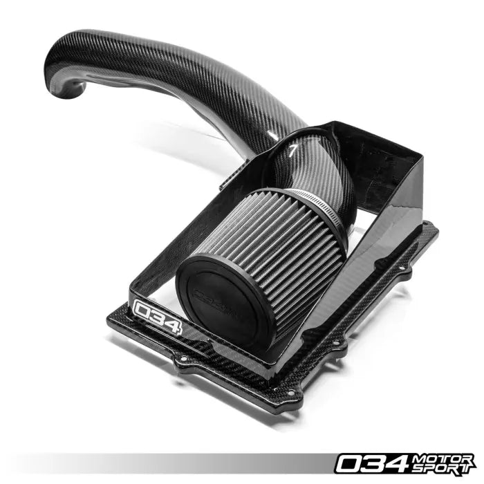 034Motorsport 8V Audi RS3 2.5 TFSI X34 Carbon Fiber Cold Air Intake System for ROW (Non-USA) Vehicles