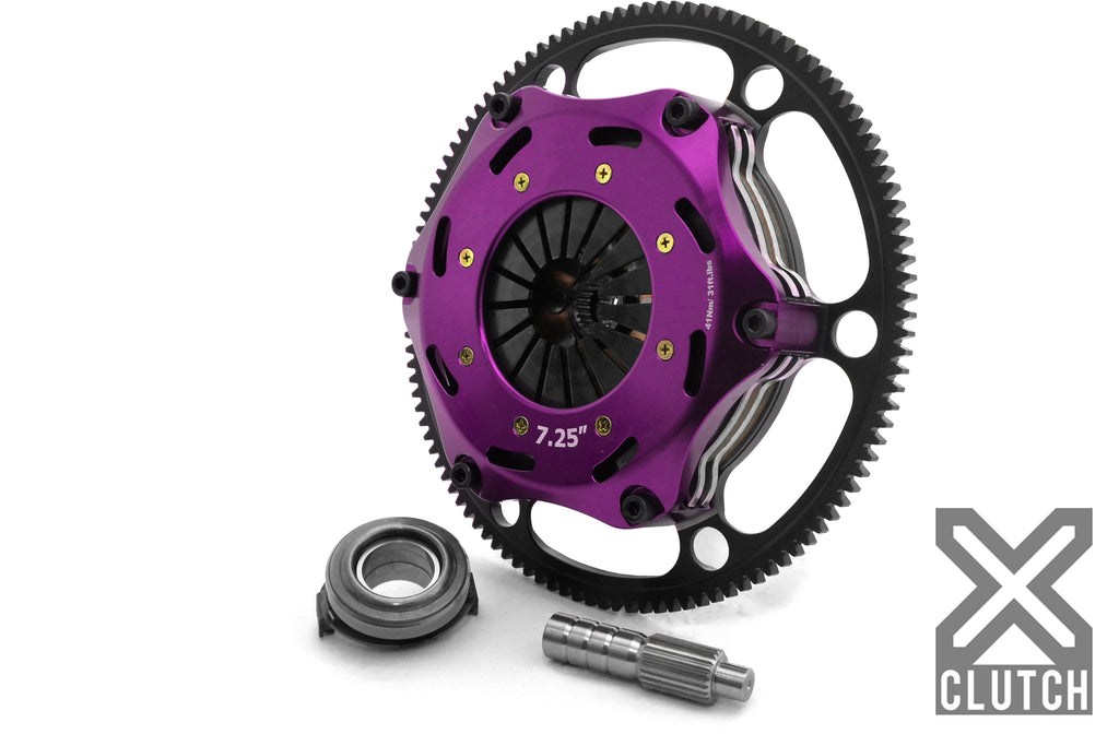 XClutch Stage 5 - 7.25" Twin Disc Rigid Ceramic Clutch Kit - Mazda Miata (2002) / Mazda Miata Mazdaspeed (2004)