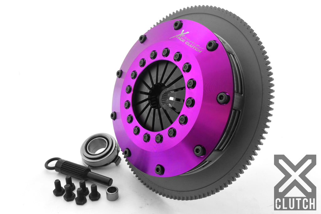XClutch Stage 5 - 8.0" Twin Disc Sprung Ceramic Clutch Kit - Mazda Rx 7 Turbo (1987)