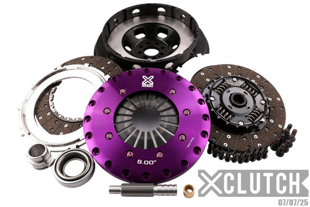 XClutch Stage 4 - Twin Disc Sprung Organic Clutch Kit