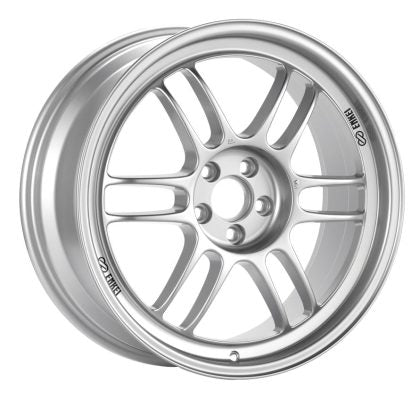 Enkei RPF1 18x9 5x112 35mm Offset 66.5mm Bore Silver Wheel