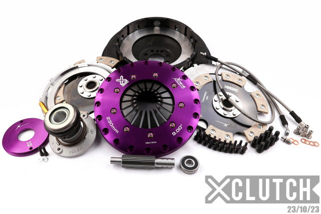 XClutch Stage 5 - 9.0" Twin Disc Rigid Ceramic Clutch Kit - Cadillac Cts V (2009)