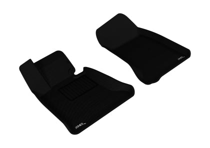 Tapis de sol 3D MAXpider Kagu pour BMW Série 5 E60 (2004-2010) - Noirs (1re et 2e rangées)