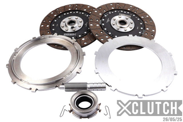 XClutch 9" Twin Rigid Organic Multi-Disc Service Kit