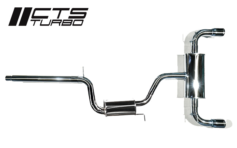 CTS Turbo Cat-Back Exhaust System - VW Golf GTI MK7.5 - Eurosport Performance