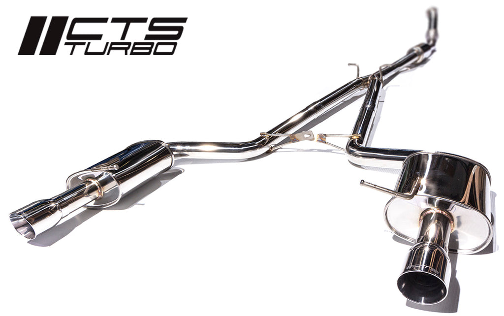 CTS Turbo Cat-Back Exhaust System (Manual) - Audi A4 B7 2.0T - Eurosport Performance