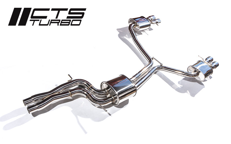 CTS Turbo Cat-Back Exhaust System - Audi S4 B8 - Eurosport Performance