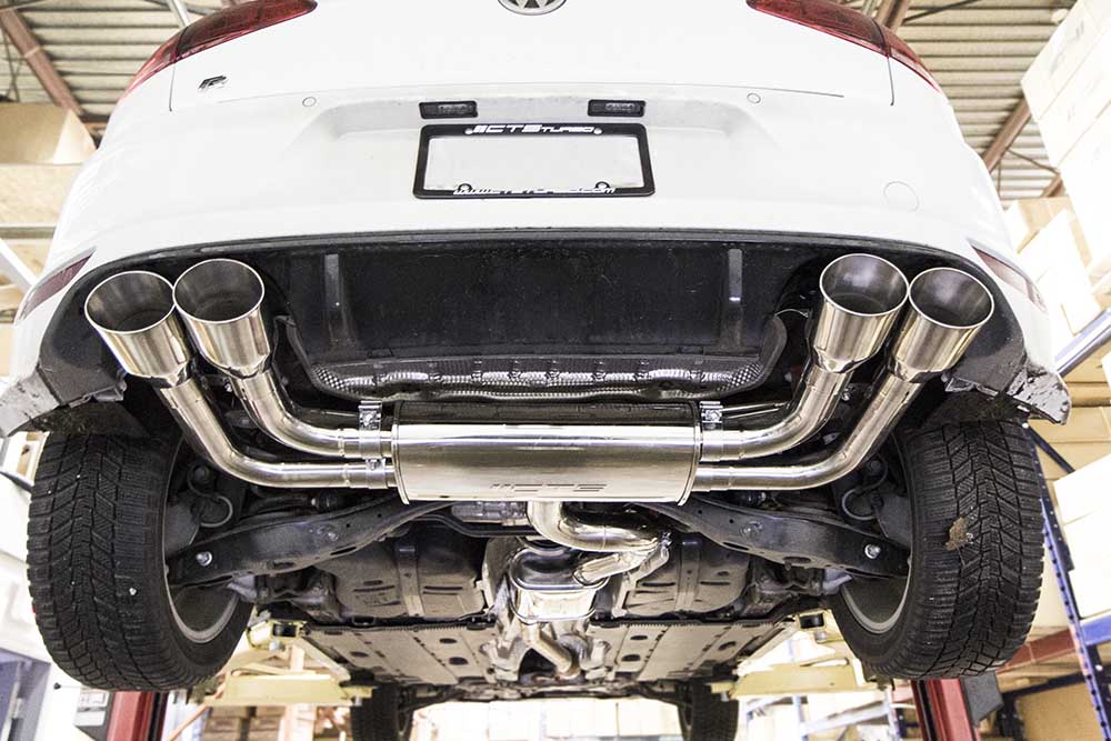 CTS Turbo Cat-Back Exhaust System - VW Golf R (MK7/MK7.5) - Eurosport Performance