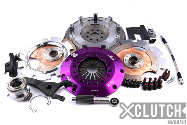 XClutch Stage 5 - 8.0" Twin Disc Rigid Ceramic Clutch Kit - Toyota Mark Ii Tourer V (1997)