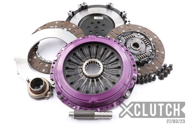 XClutch Stage 4 - Twin Disc Sprung Organic Clutch Kit - Mitsubishi Lancer Evolution (2003)